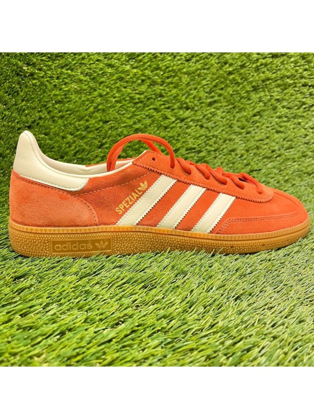Adidas Handball Spezial Mens Size 10.5 Rust Red Athletic Running Shoes Sneakers